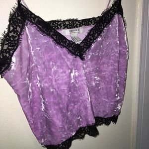 Soft Purple Lace Tank
